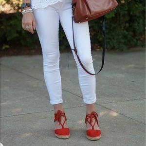 Red Merona espadrilles